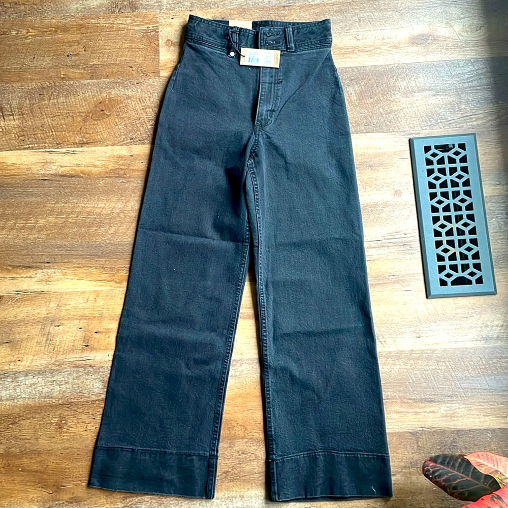 Thrills Belle Stretch Jeans - womens US size 2 - color Aged Black - brand new